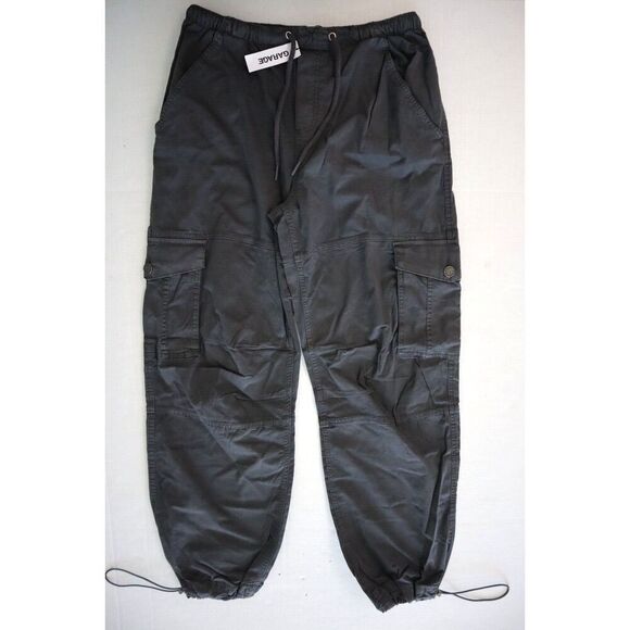 Garage 5GK 222 43 Women's Sz XS Forged Iron Gray Tanner Tie Up Cargo Pants - Picture 1 of 12